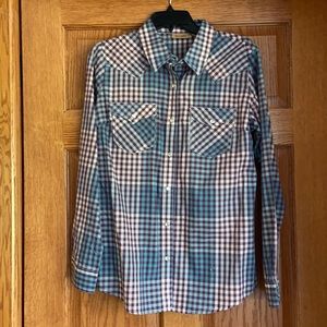 Wrangler women’s pearl snap